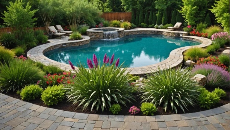 oval pool umrandung ideen