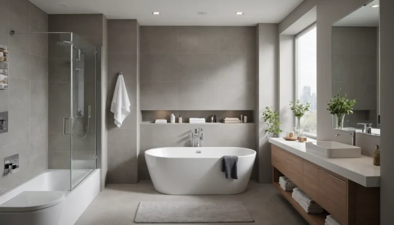 kleines bad mit badewanne und dusche