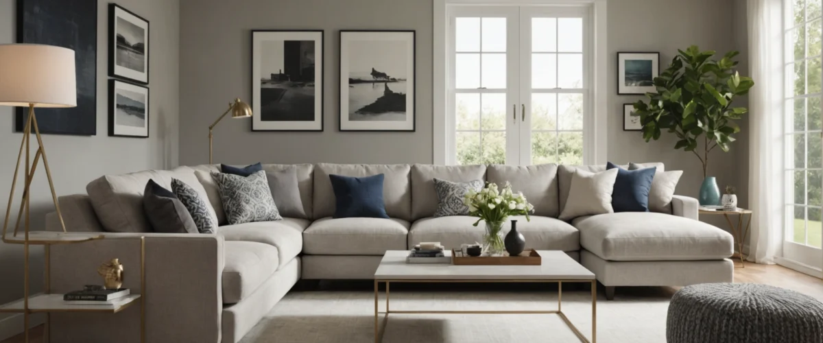 ecksofa mit tiefer sitzfläche