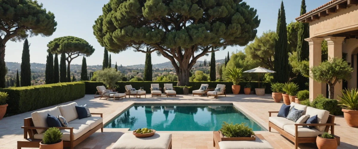 luxus moderne garten ideen