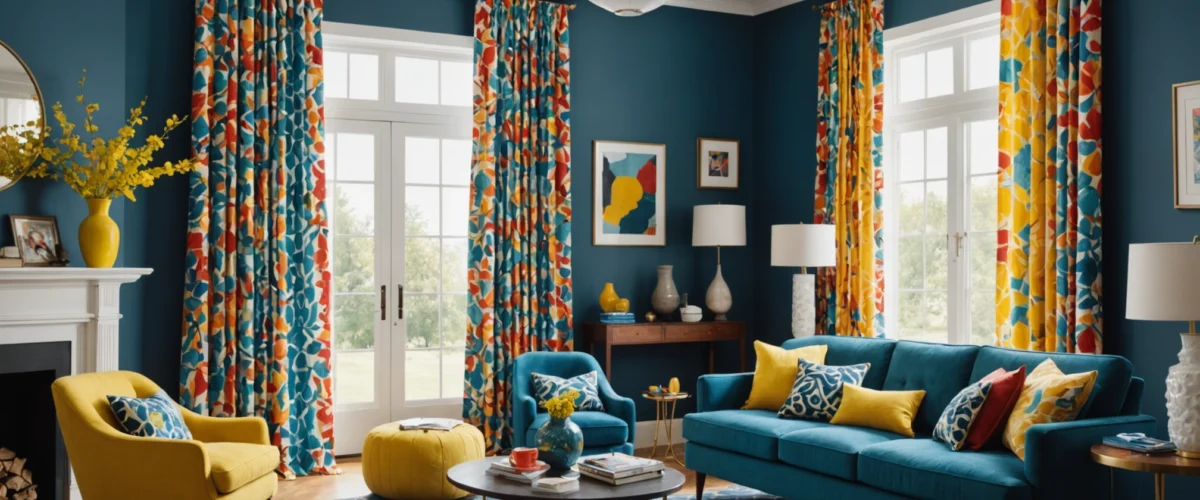 gardinen trend 2023 wohnzimmer