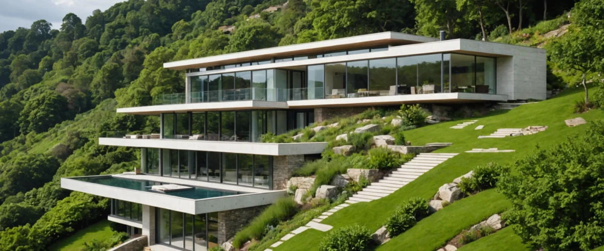 grundriss haus am hang
